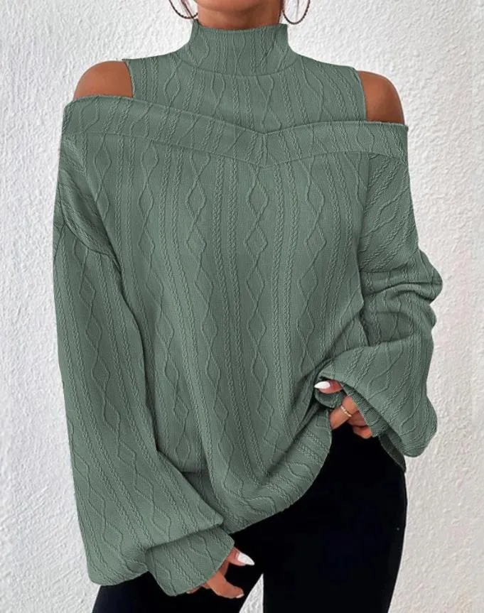 Fashion Off-Shoulder Sweater