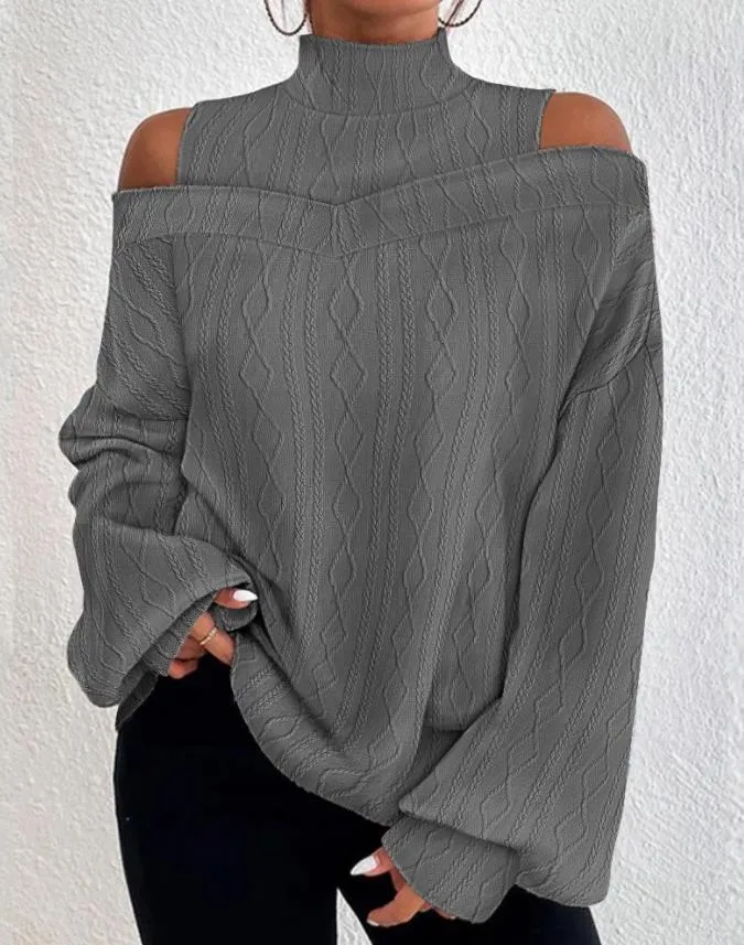 Fashion Off-Shoulder Sweater