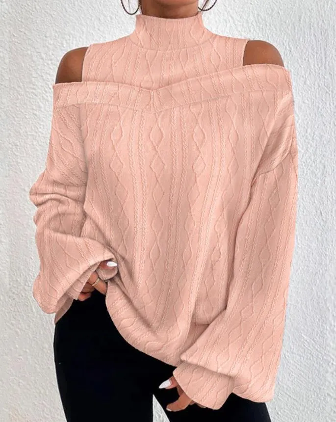 Fashion Off-Shoulder Sweater