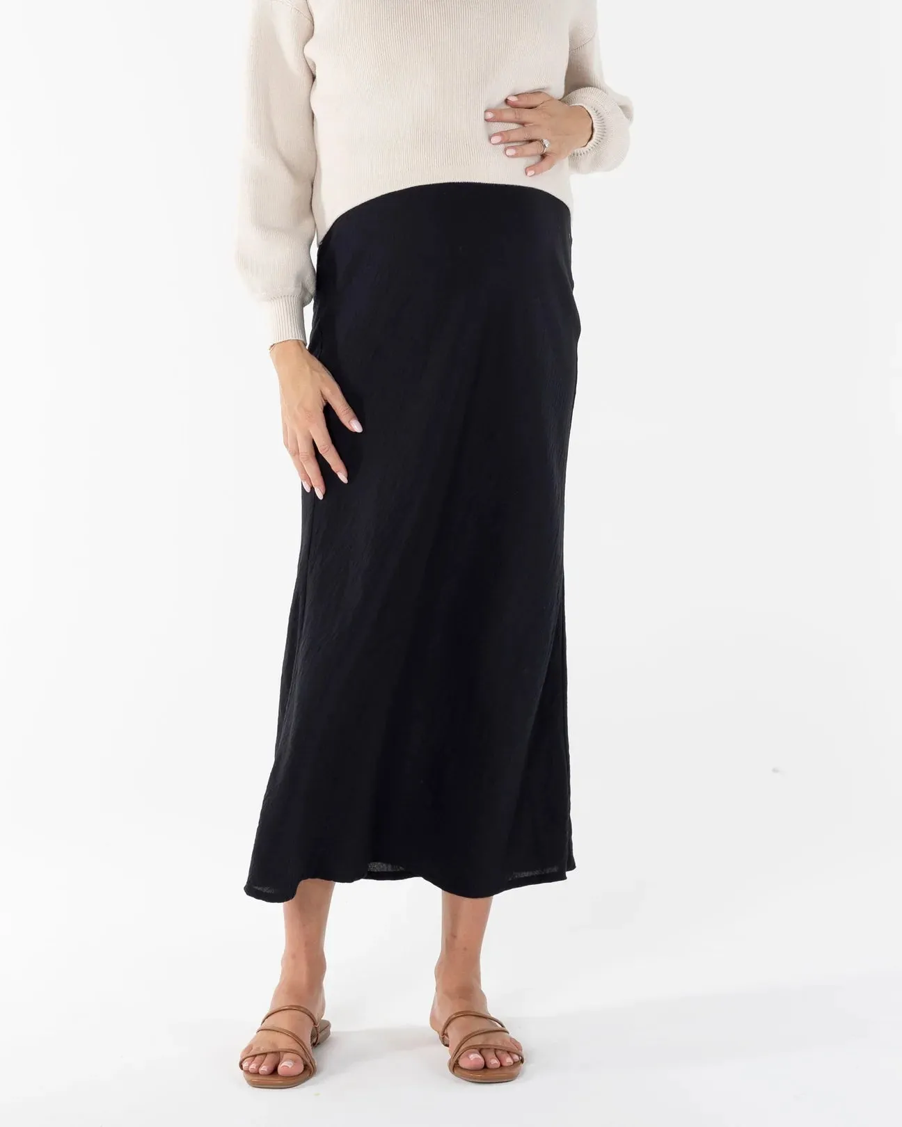 Helen A-Line Midi Skirt