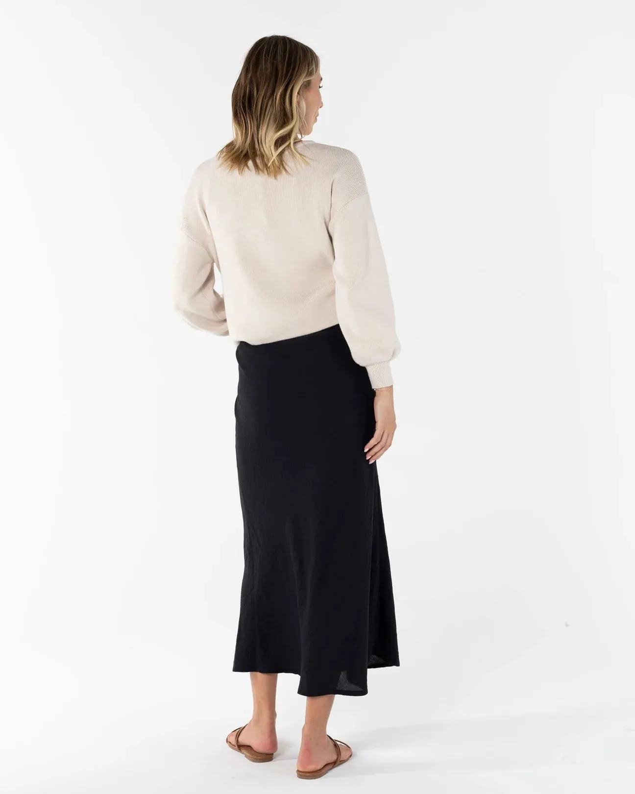 Helen A-Line Midi Skirt