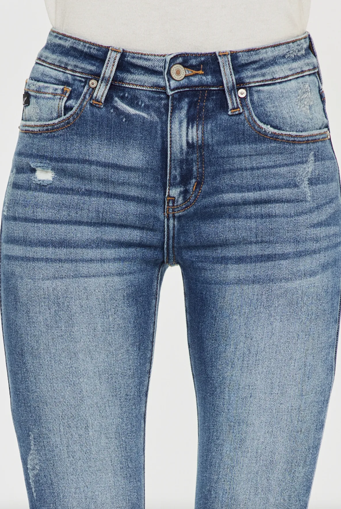 Kancan High Rise Ankle Skinny Jeans