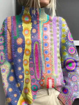 Marissa  Vibrant Knit Turtleneck