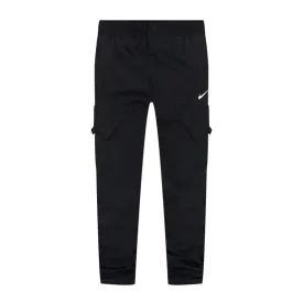 NIKE YOUTH OUTDOOR PLAY WOVEN CARGO PANTS - BLACK