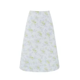 Romantic Floral A-Line Skirt