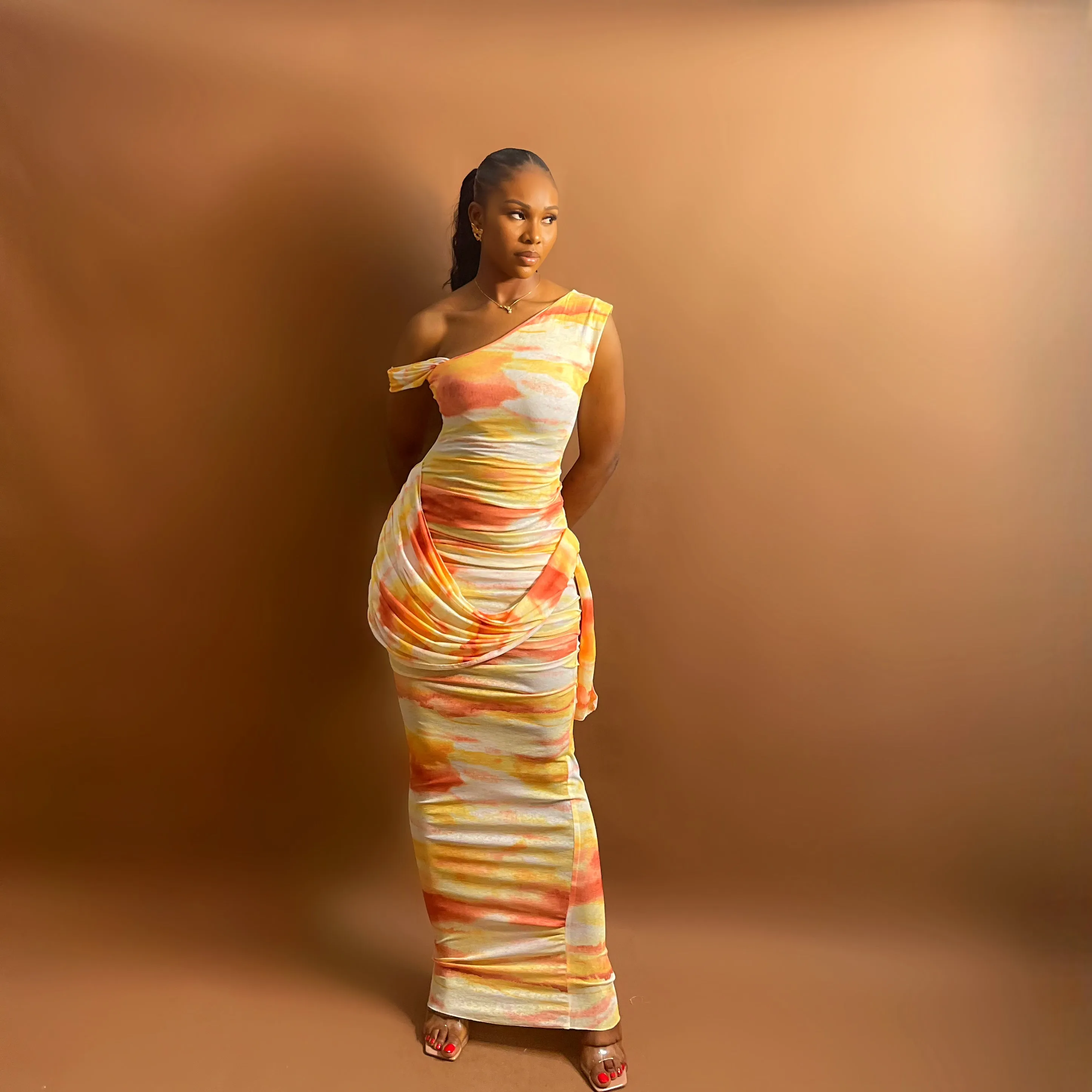 Tahiti Dress (Sunset Veil)